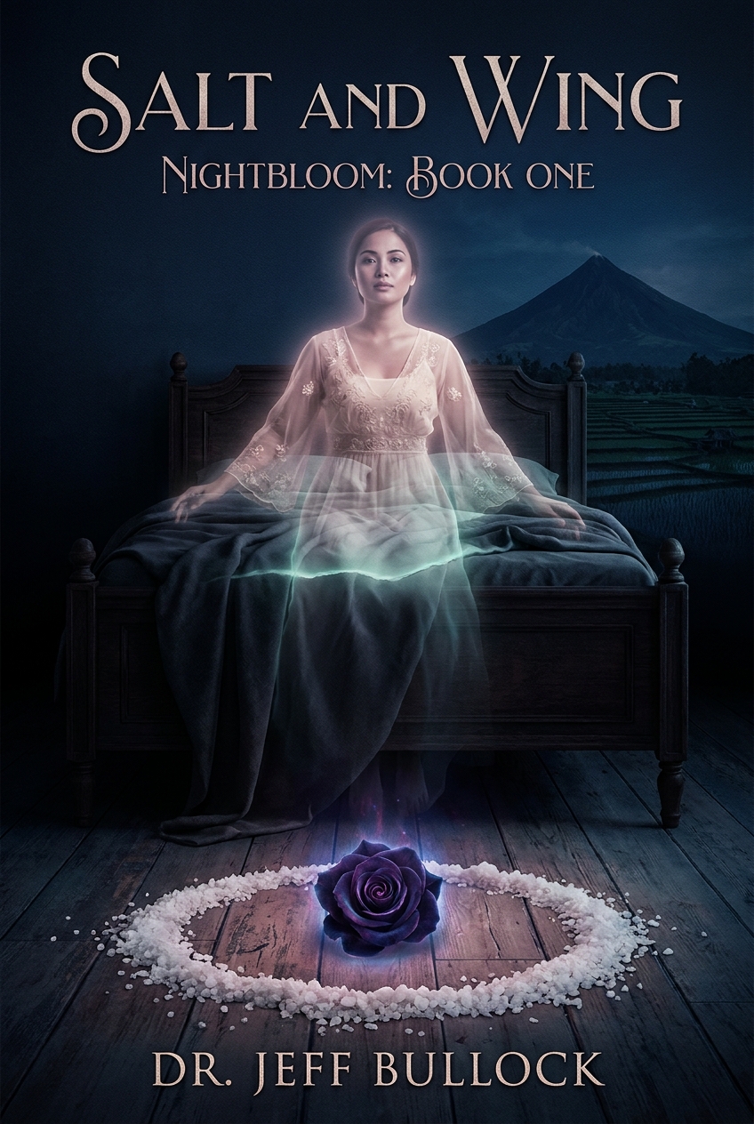 Salt and Wing, Book One of the NIGHTBLOOM series, by Dr. Jeff Bullock, front cover